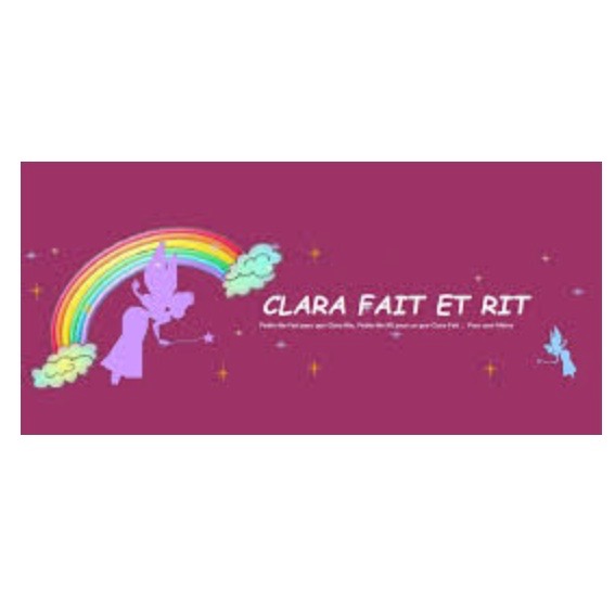 Clara fait et rit carré